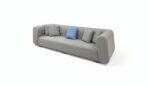 Modern office furniture set, medical-grade soft sofa (3-seater + 2 armchairs) - Image 2